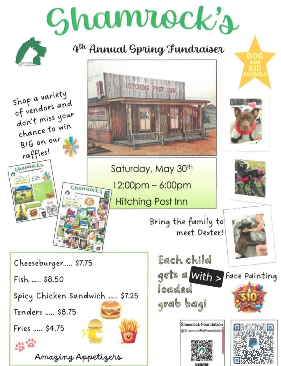 ⭐️Super excited to be apart of Shamrock Foundation’s fundraiser this year‼️
⭐️Make plans to attend THIS coming Saturday, May 30th from 12-6pm at the Hitching Post Inn‼️
🔗Get #linxd and support the work of this awesome foundation at the same time!!!