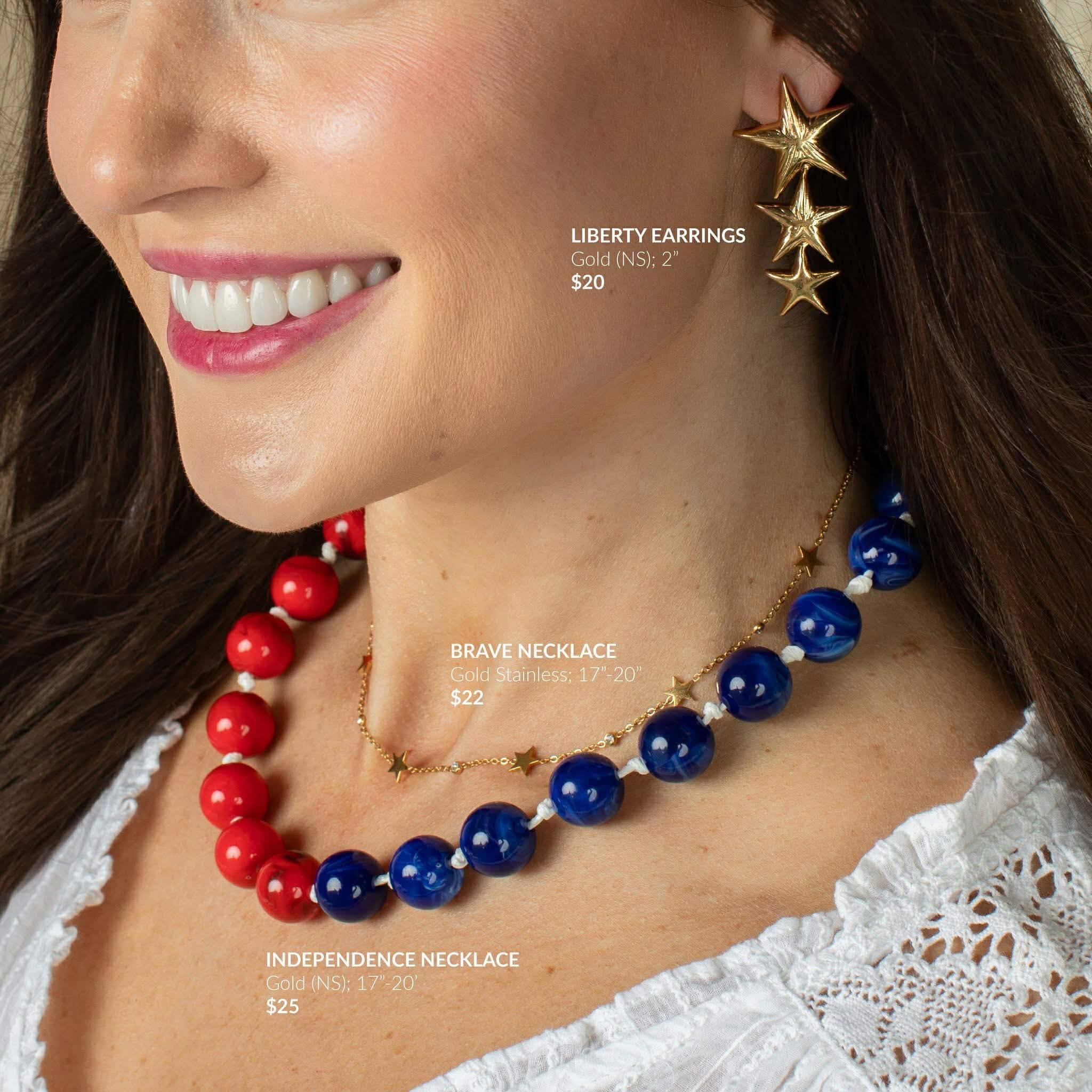 ⭐️Red, white, blue & fabulous‼️These GEMS just hit my website and they available while supplies last‼️
#america #jewelry #jbloomdesigns #fashion #gemswithjenn